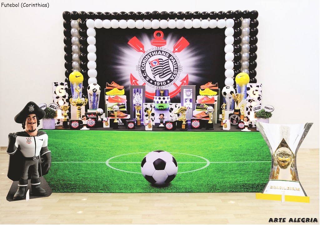 Festa de futebol, Festas de aniversário de futebol, Festa infantil futebol