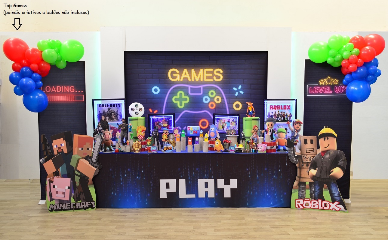 Festa infantil: Games antigos: até você vai querer esse tema no seu próximo  aniversário!